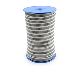 Rollladengurt 14mm Rollladengurt Grau/Weiß - (Breite 14mm) Rollladengurt 14mm Rollladengurt Grau/Weiß - (Breite 14mm)