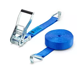 Alle Spanngurte 50mm Spanngurt - 5T - 9m - 50mm - 2-teilig mit Spitzhaken - Blau Alle Spanngurte 50mm Spanngurt - 5T - 9m - 50mm - 2-teilig mit Spitzhaken - Blau