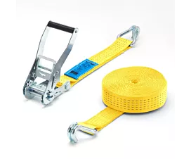 Alle Spanngurte 50mm Spanngurt - 5T - 9m - 50mm - 2-teilig mit Spitzhaken - Gelb Alle Spanngurte 50mm Spanngurt - 5T - 9m - 50mm - 2-teilig mit Spitzhaken - Gelb