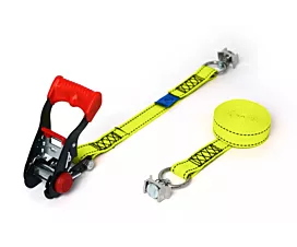 Airlineschiene & Zubehör Spanngurt - 800kg - 3,5m - 25mm - 2-teilig - Airlineschiene - Gelb Airlineschiene & Zubehör Spanngurt - 800kg - 3,5m - 25mm - 2-teilig - Airlineschiene - Gelb