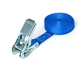 Alle Spanngurte 25mm Spanngurt - 800kg - 4,5m - 25mm - 1-teilig - Ratsche - Blau Alle Spanngurte 25mm Spanngurt - 800kg - 4,5m - 25mm - 1-teilig - Ratsche - Blau