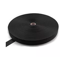 Alle - Black Webbing Polyesterband - 50mm - 7500kg - 100m-Rolle - Schwarz Alle - Black Webbing Polyesterband - 50mm - 7500kg - 100m-Rolle - Schwarz
