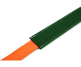 Spanngurtschoner Grippschlauch für (Autotransport)-Spanngurte 35mm - Grün - Länge wählbar