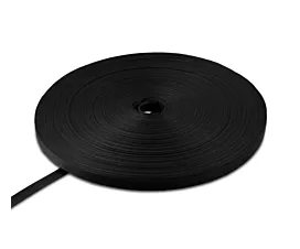 Alle - Black Webbing Polypropylenband - 20mm - 425kg - Rolle - Schwarz Alle - Black Webbing Polypropylenband - 20mm - 425kg - Rolle - Schwarz