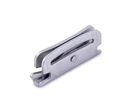 Zurrschienen & Zubehör Endbeschlag Langloch- / E-Track-Zurrschiene - 50mm