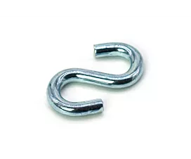 S-Haken Offener S-Haken - 130kg - 11mm - Verzinkter Stahl