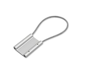 Aluminium-Etiketten Aluminium-Etikett - Blanco - langes Kabel (31cm) - Premium