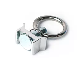 Endbeschläge/Fittinge Spannöse/Endbeschlag für Flugzeug-Schienensystem - Edelstahl