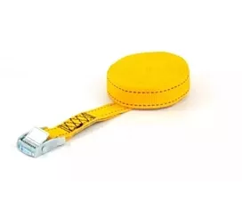 Alle Spanngurte 25mm Spanngurt - 250kg - 3m - 25mm - 1-teilig - Klemmschnalle - Gelb - PP - 20 St. - Lagerausverkauf! Alle Spanngurte 25mm Spanngurt - 250kg - 3m - 25mm - 1-teilig - Klemmschnalle - Gelb - PP - 20 St. - Lagerausverkauf!