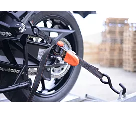 Alle Spanngurte Auto & Motor Spanngurt - 800kg - 2,06m - 25mm - 2-teilig - S-Haken - Motorradspanngurt - Schwarz Alle Spanngurte Auto & Motor Spanngurt - 800kg - 2,06m - 25mm - 2-teilig - S-Haken - Motorradspanngurt - Schwarz