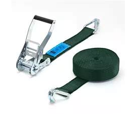 Alle Spanngurte 50mm Spanngurt - 5T - 9m - 50mm - 2-teilig mit Spitzhaken - Khaki grün Alle Spanngurte 50mm Spanngurt - 5T - 9m - 50mm - 2-teilig mit Spitzhaken - Khaki grün