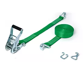 Alle Spanngurte nach Maß  Spanngurt - 2,5T - 35mm - 2-teilig - Spitz- oder Klauenhaken - Personalisiert