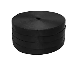Polypropylen - 50mm Polypropylenband - 50mm - 1000kg - 400m - Rolle - Schwarz Polypropylen - 50mm Polypropylenband - 50mm - 1000kg - 400m - Rolle - Schwarz