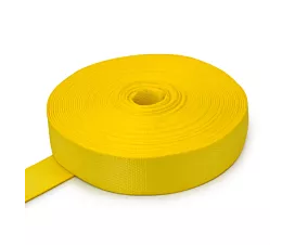 Alle Polyester Meterwaren Polyesterband - 75mm - 15000kg - Gelb Alle Polyester Meterwaren Polyesterband - 75mm - 15000kg - Gelb