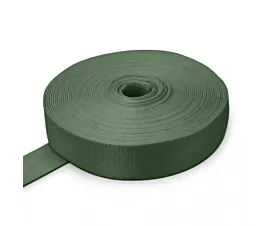 Alle Polyester Meterwaren Polyesterband - 75mm - 15000kg - Armeegrün Alle Polyester Meterwaren Polyesterband - 75mm - 15000kg - Armeegrün
