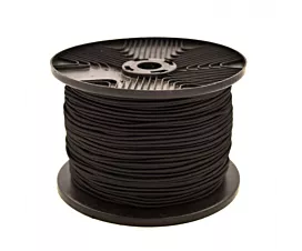 Anhängernetze - grobmaschig Expanderseil Meterware - (3mm) - 100m - Schwarz Anhängernetze - grobmaschig Expanderseil Meterware - (3mm) - 100m - Schwarz