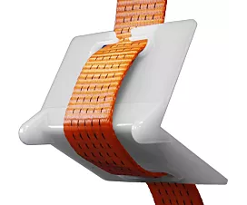 Standard-Kantenschoner Kantenschoner offen - 90x90x137mm - Weiß Standard-Kantenschoner Kantenschoner offen - 90x90x137mm - Weiß