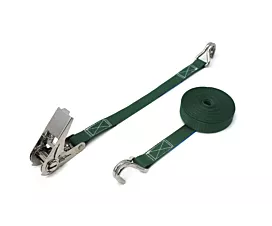 Alle Spanngurte 25mm Spanngurt - 400kg - 25mm - 2-teilig - rostfreier Spitzhaken und Ratsche - Personalisiert Alle Spanngurte 25mm Spanngurt - 400kg - 25mm - 2-teilig - rostfreier Spitzhaken und Ratsche - Personalisiert