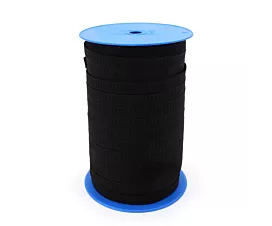 Black - 10 bis 20mm Rollladengurt Schwarz - (Breite 14mm)