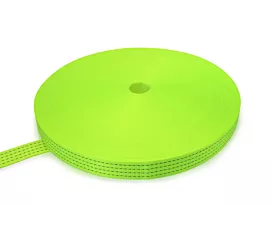 Polyester 50mm Polyesterband - 50mm - 6000kg - 100m Rolle (Neongelb mit 4 Streifen) Polyester 50mm Polyesterband - 50mm - 6000kg - 100m Rolle (Neongelb mit 4 Streifen)
