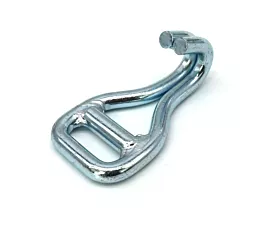 Lashing 40mm Spitzhaken für Lashband 40mm - vezinkt - geschweißt