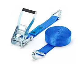 Alle Spanngurte 50mm Spanngurt - 4T - 9m - 50mm - 2-teilig - Spitzhaken - Blau Alle Spanngurte 50mm Spanngurt - 4T - 9m - 50mm - 2-teilig - Spitzhaken - Blau