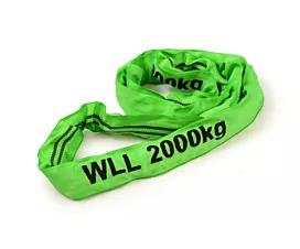 Rundschlingen Rundschlinge 2 Tonnen, Grün - 0,5 bis 10 meter Rundschlingen Rundschlinge 2 Tonnen, Grün - 0,5 bis 10 meter