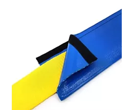 Spanngurtschoner Kunststoff-Schoner für (Autotransport)-Spanngurte 35mm, 50mm, 75mm - Mit Klettbandverschluss - 50cm Spanngurtschoner Kunststoff-Schoner für (Autotransport)-Spanngurte 35mm, 50mm, 75mm - Mit Klettbandverschluss - 50cm