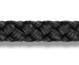 Alle Seile Liros Seile - Poly Black - 6mm - 550kg - Schwarz