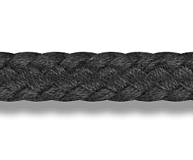 Alle Seile Liros Seile - Soft Black - 12mm - 2400kg - Schwarz - PREMIUM