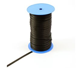 Alle - Black Webbing Polypropylenband 10 mm - 200 kg - Spule - Schwarz