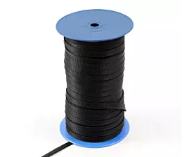 Alle - Black Webbing Polypropylenband - 10mm - 200kg - Spule - Schwarz Alle - Black Webbing Polypropylenband - 10mm - 200kg - Spule - Schwarz