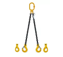 Ketting 2-sprongen G8 Hijsketting - 7,4t - 13mm - 2-sprong - Zonder inkorthaken - G8 - Kies uw haken