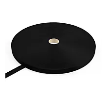 Black - 25mm Polypropylenband - 500kg - 25mm - 100m Rolle - Schwarz