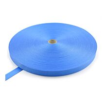Alle Polyester Meterwaren Polyesterband 35 mm - 3750 kg - 100 m Rolle - ohne Streifen (Farbe wählbar)