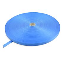 Alle Polyester Meterwaren Polyesterband 25 mm - 2250 kg - 100 m Rolle - mit einem Streifen (Farbe wählbar)