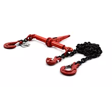 Zurrkette + Ratschenlastspanner - 1-teilig - G8  Zurrkette mit Ratschenlastspanner - 1-teilig - 8mm - 4000kg - 3m - G8 - Standard