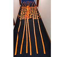 Alle Netze  Ladingsjornet - Oranje - 2,7 x 7,7m - 50mm - 2500 daN