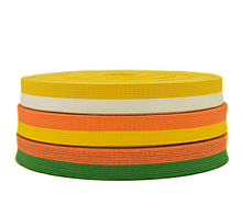 Alle Baumwollbänder Judo Gürtel zweifarbig (50 Meter Rolle)