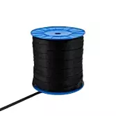 Schwarzes Gurtband Rollenware